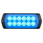 Patlite Europe GMBH - Feu d'avertissement, LED bleue, 12-24VDC, 114,4mm, IP68, Extérieur