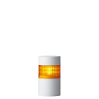 Patlite Europe GMBH - Colonne Ø100mm, blanche, 1 étage orange, 24V DC, montage direct, câble, buzzer