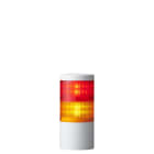 Patlite Europe GMBH - Colonne Ø100mm, blanche, 2 étages RY, 100-240VAC, montage direct, câble