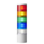 Patlite Europe GMBH - Colonne Ø100mm, blanche, 5 étages RYGBC, 100-240VAC, montage direct, câble