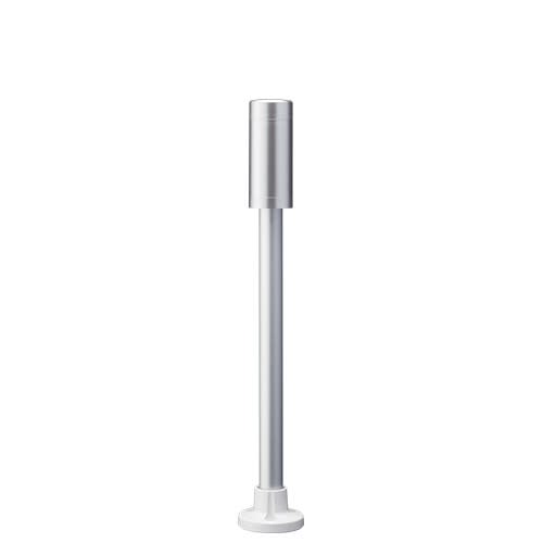Patlite Europe GMBH - Embase grise, 24VDC, 40mm, tube et pied circulaire, sortie câble, IP65