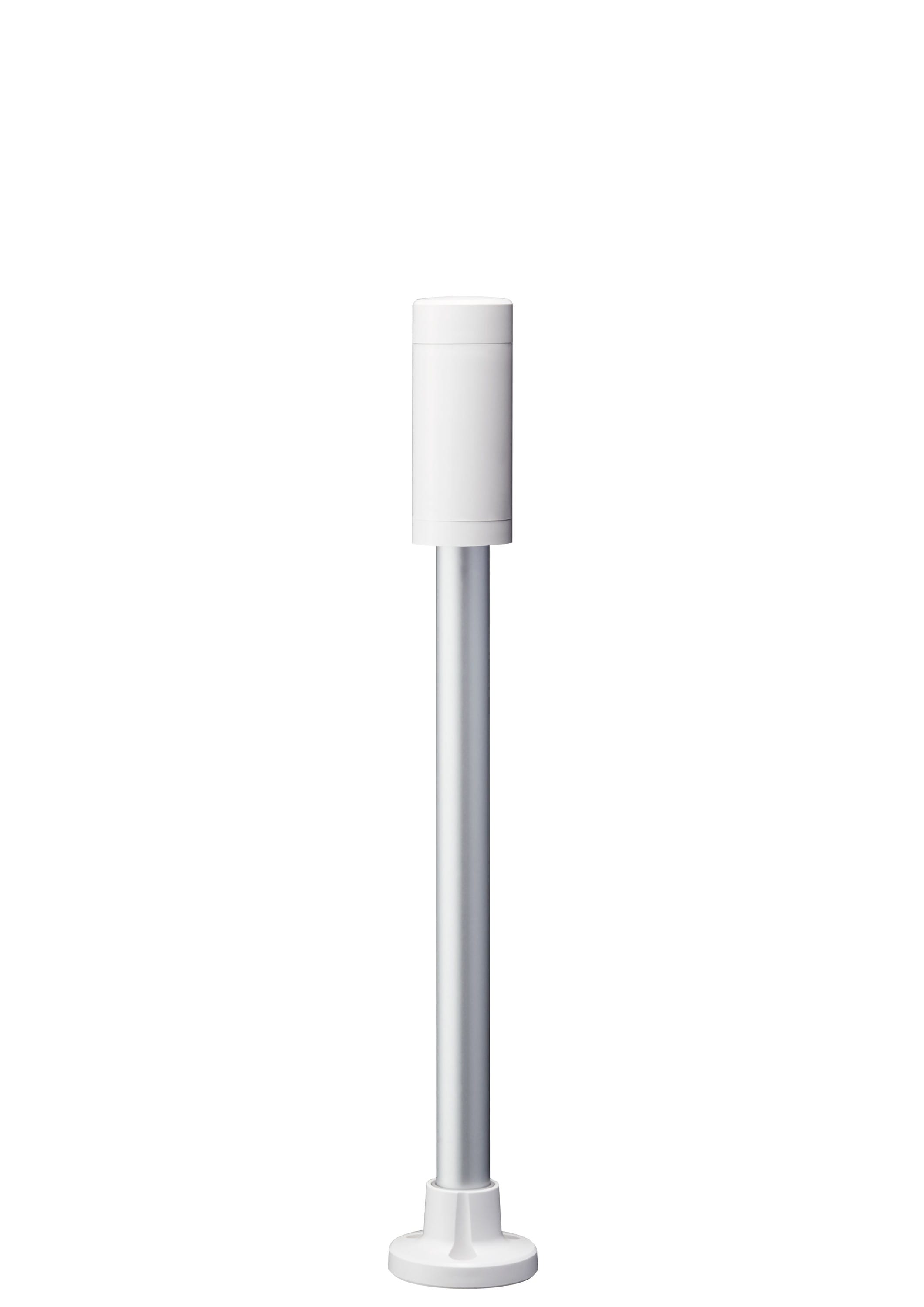 Patlite Europe GMBH - Embase blanche, 24V DC, 40mm, tube et pied circulaire, sortie câble, IP65
