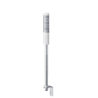 Patlite Europe GMBH - Colonne blanche, 3 étages RYG type Z, 24V DC, 40mm, tube/équerre, câble