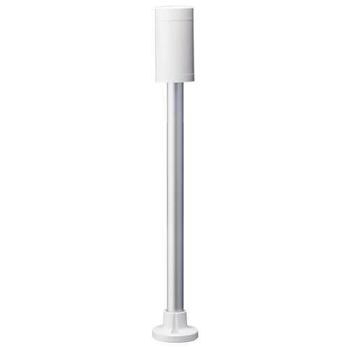 Patlite Europe GMBH - Embase blanche, 24VDC, 50mm, tube et pied circulaire, câble, IP65
