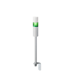 Patlite Europe GMBH - Colonne ethernet blanche, 1 étage vert, 24VDC, 50mm, tube et équerre, buzzer