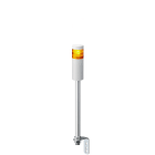 Patlite Europe GMBH - Colonne ethernet blanche, 1 étage orange, 24VDC, 50mm, tube et équerre
