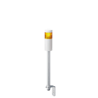 Patlite Europe GMBH - Colonne blanche, 1 étage orange, 24V DC, 50mm, tube et équerre, câble