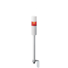 Patlite Europe GMBH - Colonne EtherNet/IP blanche, LED rouge, 24V DC, 50mm, tube 300mm/équerre, buzzer