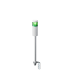 Patlite Europe GMBH - Colonne EtherNet/IP blanche, 1 étage vert, 24V DC, 50mm, tube 300mm et équerre