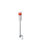 Patlite Europe GMBH - Colonne EtherNet/IP blanche, 1 étage rouge, 24V DC, 50mm, tube 300mm et équerre