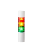 Patlite Europe GMBH - Colonne EtherNet/IP blanche, 3 étages RYG, 24V DC, 50mm, montage direct, buzzer