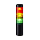 Patlite Europe GMBH - Colonne lumineuse EtherNet/IP noire, 3 étages RYG, 24V DC, 50mm, montage direct