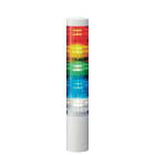Patlite Europe GMBH - Colonne EtherNet/IP blanche, 5 étages RYGBC, 24V DC, 50mm, montage direct