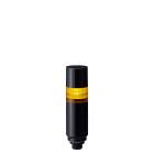 Patlite Europe GMBH - Colonne noire, 1 étage orange, 24VDC, 60mm, noix M30,  M12-5 broches, buzzer