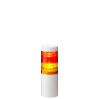 Patlite Europe GMBH - Colonne blanche, 2 étages RY, 24V DC, 60mm, montage direct 3 vis, câble