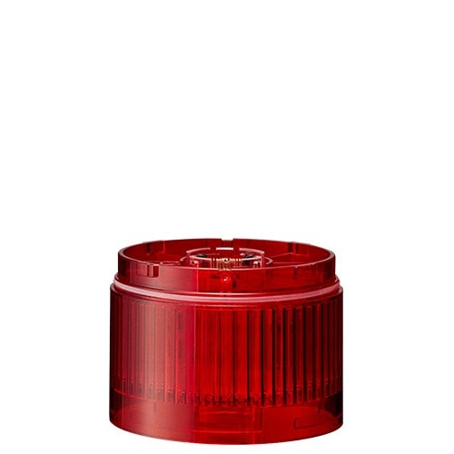 Patlite Europe GMBH - Module LED rouge, lentille colorée, 70mm. Pour colonnes lumineuses série LR7
