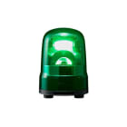Patlite Europe GMBH - Gyrophare, vert, 12-24V DC, 100mm, câble, buzzer 88dB, IP23, IP65 avec joint