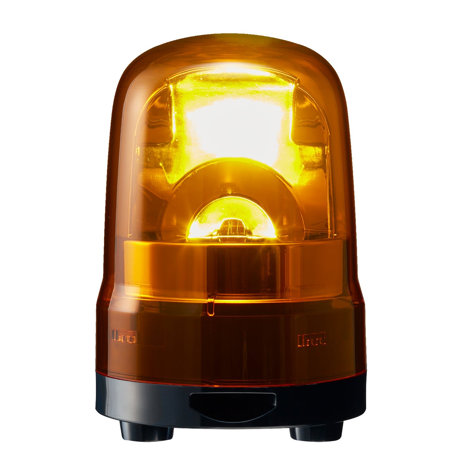 Patlite Europe GMBH - Gyrophare, orange, 12-24VDC, 100mm, bornier,buzzer, IP23, IP65 (avec joint)