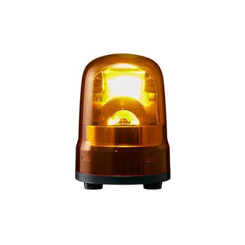 Patlite Europe GMBH - Gyrophare, orange, 100-240V AC, 100mm, câble, IP23, IP65 avec joint
