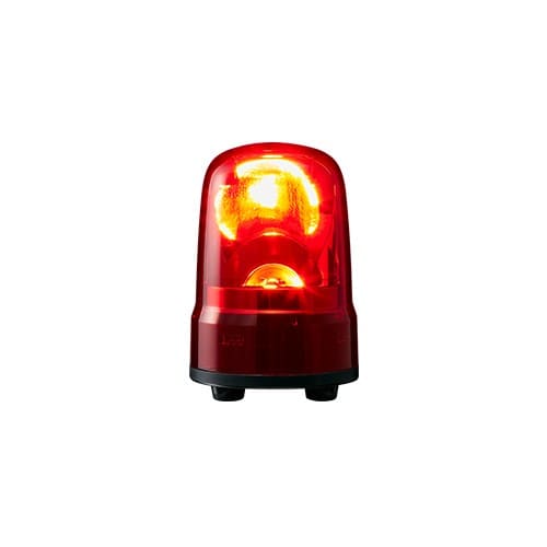 Patlite Europe GMBH - Gyrophare, rouge, 100-240V AC, 80mm, câble, IP23, IP65 avec joint