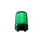 Patlite Europe GMBH - Balise clignotante / flash, verte, 12-24V DC, 80mm, câble, IP23, IP65 avec joint
