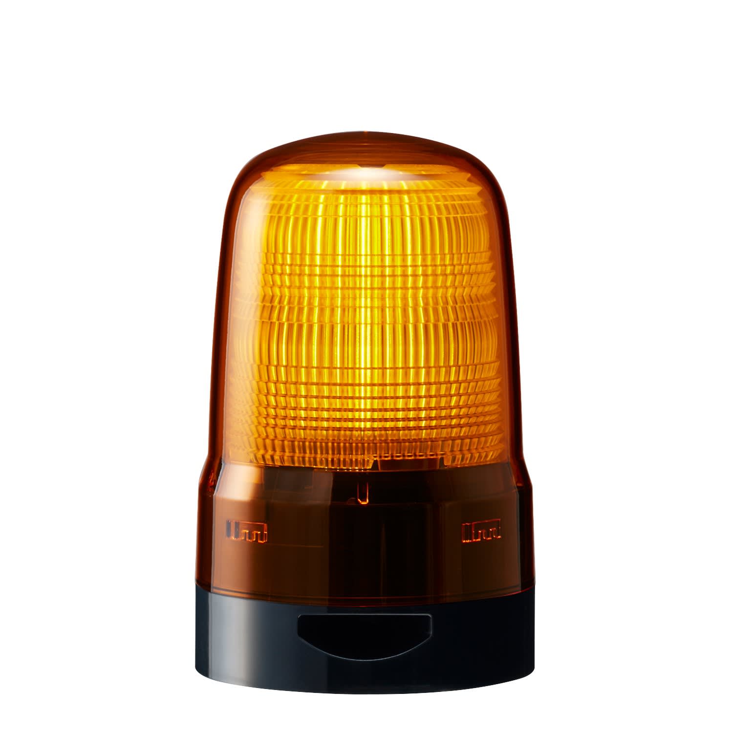 Patlite Europe GMBH - Balise clignotante, orange, 12-24VDC, 80mm, bornier, buzzer, IP66