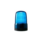 Patlite Europe GMBH - Balise clignotante / flash, bleue, 100-240V AC, 80mm, bornier, buzzer 86dB, IP66