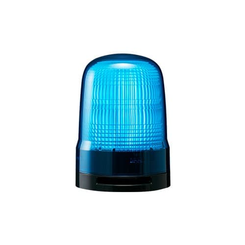 Patlite Europe GMBH - Balise clignotante / flash, bleue, 12-24V DC, 100mm, bornier, buzzer 88dB, IP66