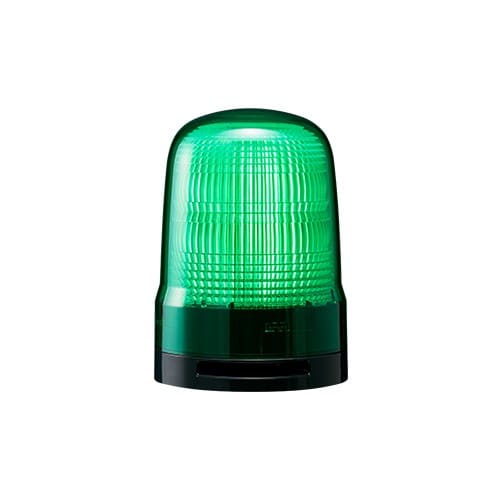 Patlite Europe GMBH - Balise clignotante / flash, verte, 12-24V DC, 100mm, bornier, buzzer 88dB, IP66