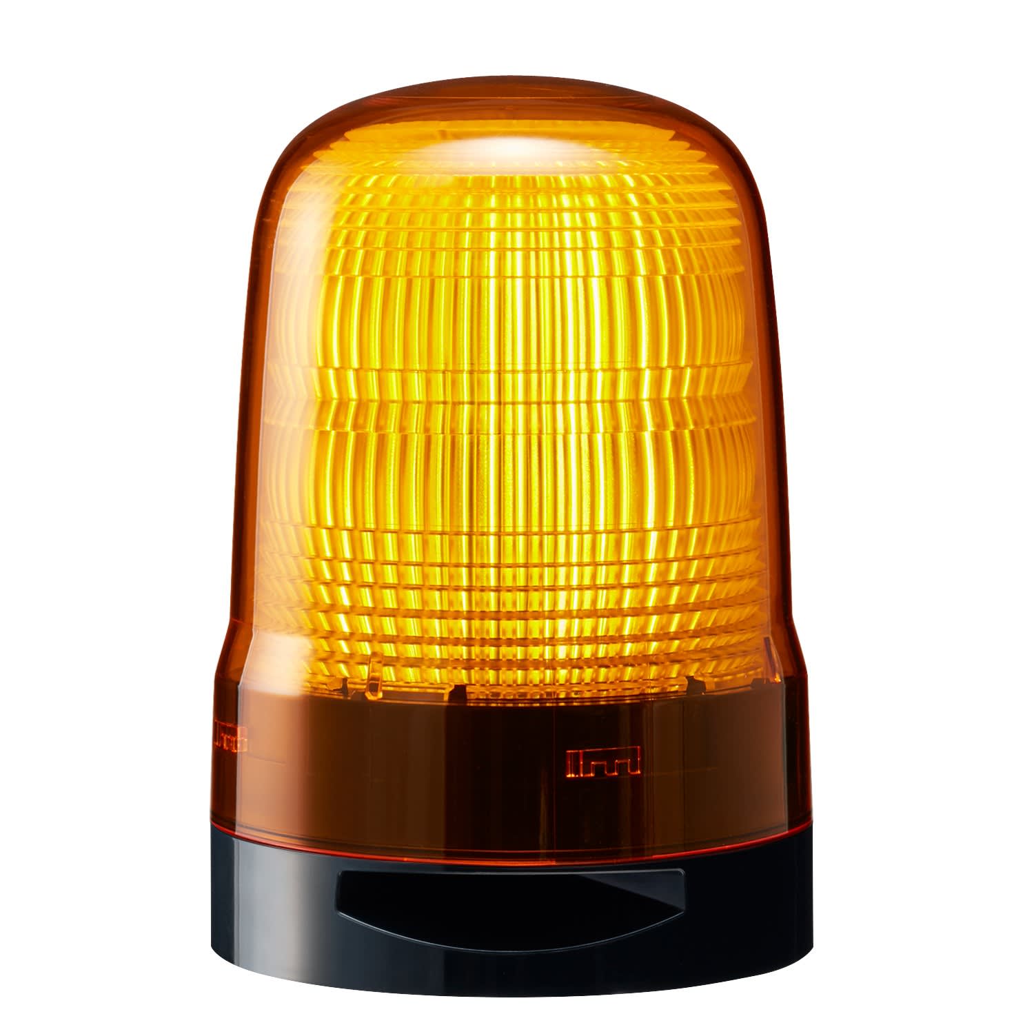 Patlite Europe GMBH - Balise clignotante, orange, 12-24VDC, 100mm, bornier, buzzer, IP66