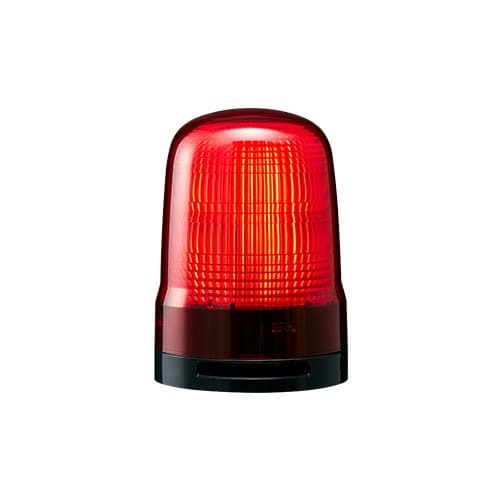 Patlite Europe GMBH - Balise clignotante/flash, rouge, 100-240V AC, 100mm, bornier, buzzer 88dB, IP66