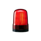 Patlite Europe GMBH - Balise clignotante/flash, rouge, 100-240V AC, 100mm, bornier, buzzer 88dB, IP66