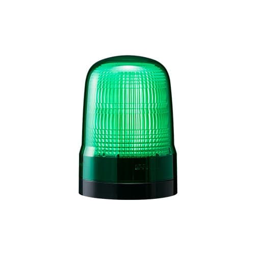 Patlite Europe GMBH - Balise lumineuse clignotante / flash, verte, 100-240V AC, 100mm, bornier, IP66