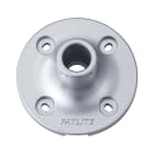 Patlite Europe GMBH - Support pied circulaire, gris, aluminium, pour tube Ø21.7mm et colonnes LR-USB