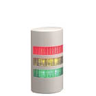 Patlite Europe GMBH - Colonne murale, 3 étages RYG, ivoire , 24VDC-AC, montage direct, câble, buzzer