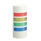 Patlite Europe GMBH - Colonne murale, 4 étages RYGB, ivoire , 24VDC-AC, montage direct, câble, buzzer