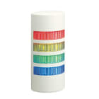 Patlite Europe GMBH - Colonne murale, 4 étages RYGB, ivoire , 24V DC-AC, en applique, câble