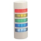 Patlite Europe GMBH - Colonne murale, 5 étages RYGBC, ivoire , 24VDC-AC, montage direct, câble
