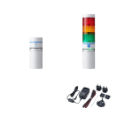 Patlite Europe GMBH - Kit Andon sans fil avec un émetteur, un récepteur, modules LED RYG et ADP-001C