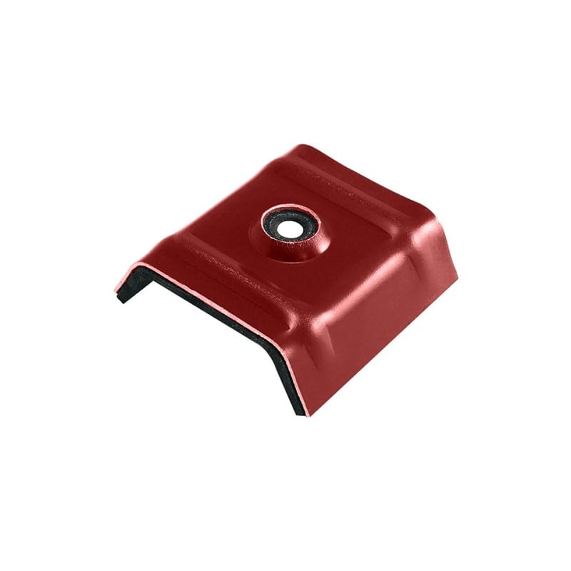 Bacacier - Cavalier VULCO laqué profil 1030 - RAL8012 (Rouge Tuiles)