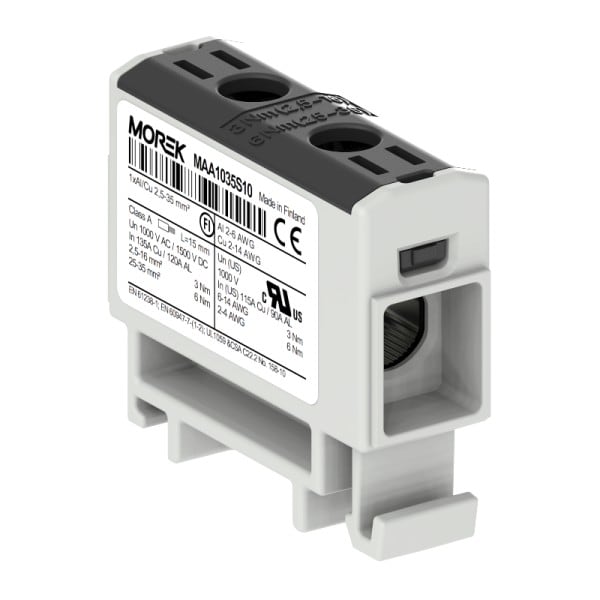 Morek - OTL35 noir 1xAl/Cu 2,5-35mm² 1500V jonction