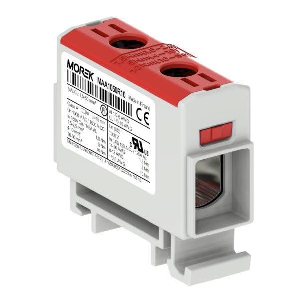 Morek - OTL50 rouge 1xAl/Cu 1,5-50mm² 1500V  jonction