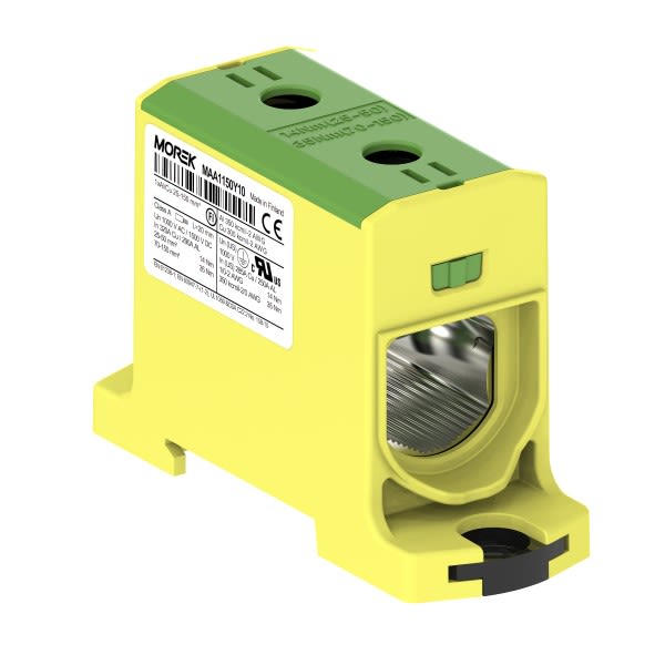 Morek - OTL150 jaune/vert 1xAl/Cu 25-150mm² 1500V jonction