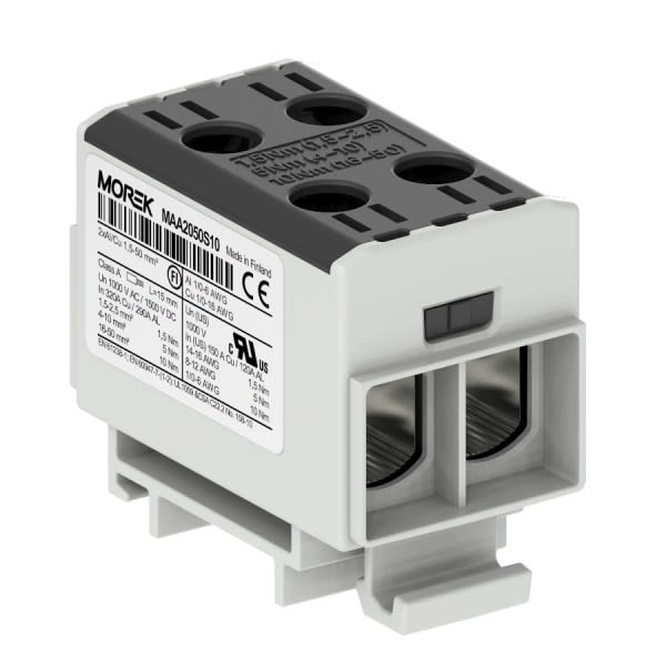 Morek - OTL50-2 noir 2xAl/Cu 1,5-50mm² 1500V jonction