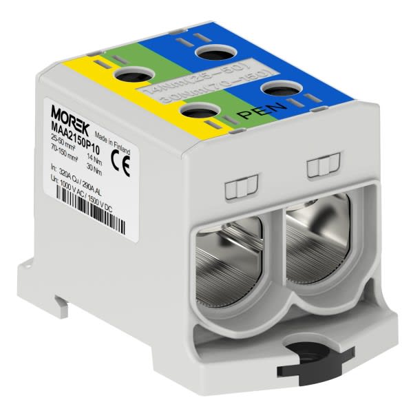 Morek - OTL-PEN150 jaune/vert/bleu 2xAl/Cu 25-150mm² 1500V jonction