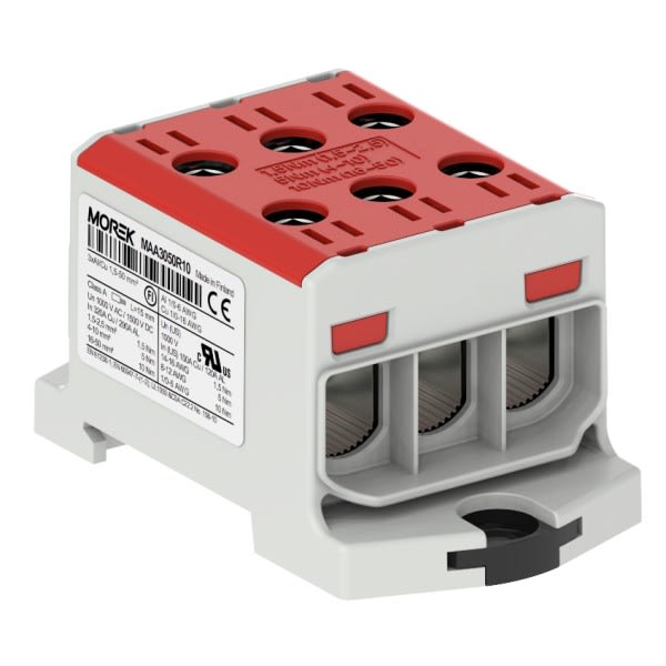 Morek - OTL50-3 rouge 3xAl/Cu 1,5-50mm² 1500V  jonction