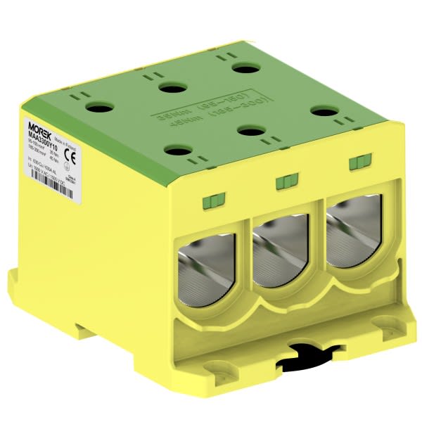 Morek - OTL300-3 jaune/vert 3xAl/Cu 95-300mm² 1500V  jonction