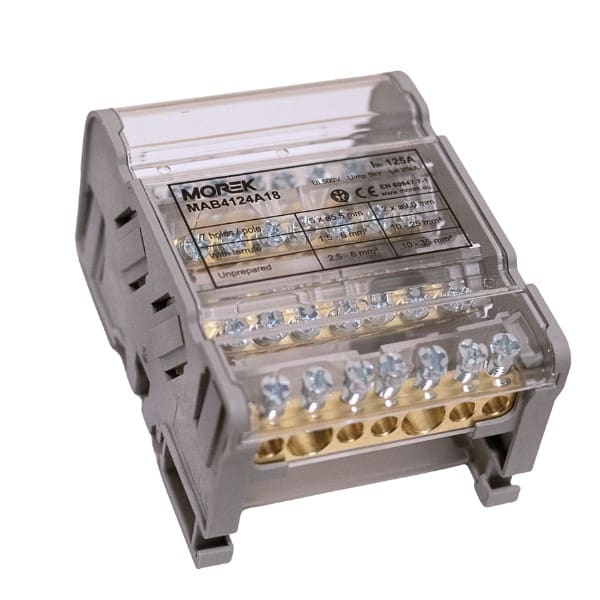 Morek - Moblock 4P 125A-7 2x35 + 5x6mm² tétrapolaire
