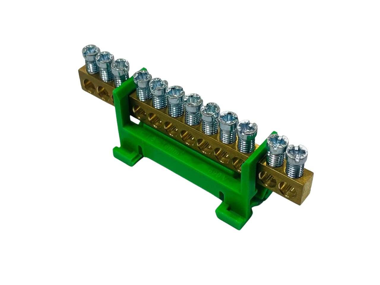 Morek - PE12 vert 12x16mm² Bornier de terre