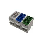 Morek - HLAK25 3P gris, bleu, vert 2xAl/Cu 25mm²+16mm² 1000VAC/1500VDC